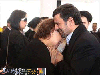 حاشیه های حضور احمدی نژاد در مراسم تشییع چاوز(+عکس)